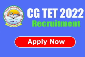 Chhattisgarh TET 2022, CG TET 2022