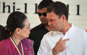 Soniya gandhi and rahul gandi, election of president in congress