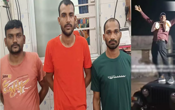 Viral Video: गाड़ी पर स्टंटबाजी कर दिखा रहा था दबंगई, अब पहुंचा सलाखों के पीछे!