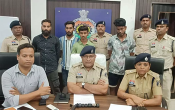 दुर्ग में साइबर ठगी का बड़ा खुलासा: म्यूल अकाउंट से जुड़ा गिरोह धराया, 6 आरोपी गिरफ्तार...