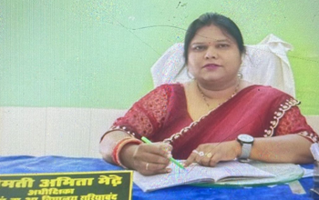छात्रावास में पति-देवर का जन्मदिन मनाना पड़ा भारी, अधीक्षिका अमिता मेढे सस्पेंड, शिकायतकर्ता की हत्या से जुड़ा मामला