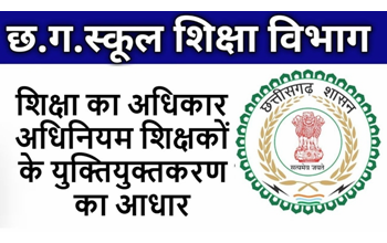 शिक्षा का अधिकार अधिनियम शिक्षकों के युक्तियुक्तकरण का आधार...