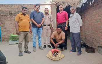 आबकारी विभाग की बड़ी कार्रवाई: अवैध शराब बेचने वालों पर छापा, 46.86 लीटर शराब जब्त