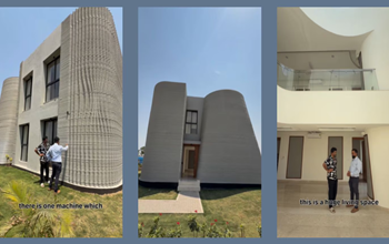 वायरल वीडियो: भारत में बना 3D प्रिंटिंग से घर, डिजाइन देख लोग बोले – “ये सच है या जादू?”