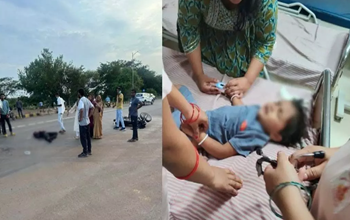 नवा रायपुर हादसा: NGO 'कुछ फ़र्ज़ हमारा भी' ने पेश की इंसानियत की मिसाल, मासूम को CPR देकर बचाई जान