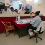 पक्षकार के लंदन मे होने पर भी तहसीलदार प्रफुल्ल गुप्ता ने वीडियो कॉन्फ्रेसिंग से उनका पक्ष सुन की कार्यवाही