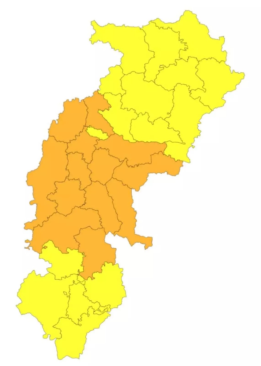 रायपुर में झमाझम बारिश, 15 जिलों में अगले 3 घंटे के लिए ऑरेंज अलर्ट जारी....
