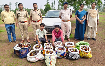 आबकारी विभाग की बड़ी कार्रवाई: 135 लीटर अवैध देशी शराब और कार जब्त...