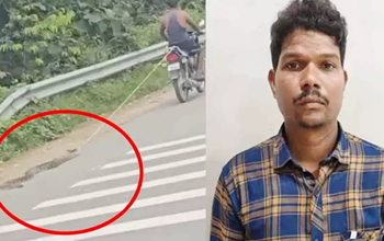 CG न्यूज: कांकेर में अजगर को बाइक से घसीटने वाला वीडियो वायरल, आरोपी गिरफ्तार...