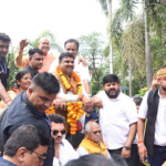 कैबिनेट मंत्री गजेन्द्र यादव का प्रथम नगर आगमन पर भव्य स्वागत…