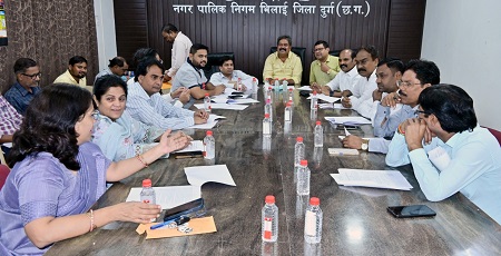 भिलाई महापौर परिषद की बैठक में कई महत्वपूर्ण प्रस्तावों को मिली मंजूरी...