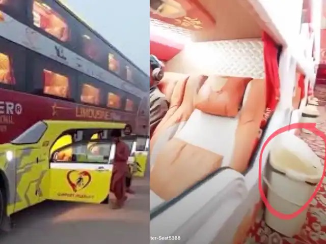 पाकिस्तान का अजीबो-गरीब जुगाड़: बस के लगेज सेक्शन में बना डाली ‘बिजनेस क्लास’, सोशल मीडिया पर मचा हंगामा