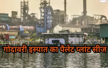 गोदावरी पॉवर एंड इस्पात लिमिटेड का पैलेट प्लांट बंद...