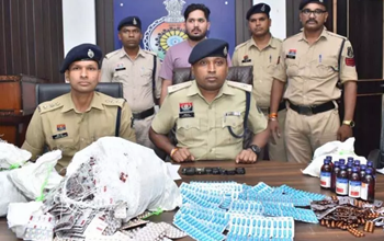 दुर्ग में फर्जी कंपनी बनाकर नशे की दवाइयों का कारोबार...