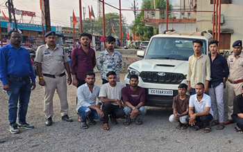 रायपुर में आधी रात सड़क पर केक काटने से मचा बवाल, 9 युवक गिरफ्तार...