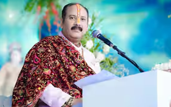धनोरा में पं. प्रदीप मिश्रा की कथा अब होगी ऑनलाइन, बारिश से मैदान गीला होने के कारण पंडाल लगाना असंभव