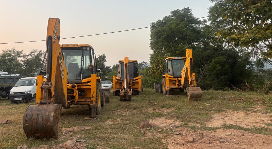 खनिज के अवैध उत्खनन व परिवहन के मामले में कार्रवाई...