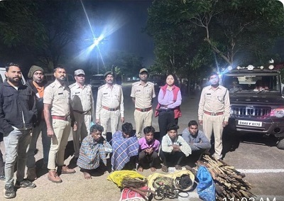 भोरमदेव अभ्यारण्य में वन विभाग की त्वरित कार्रवाई...