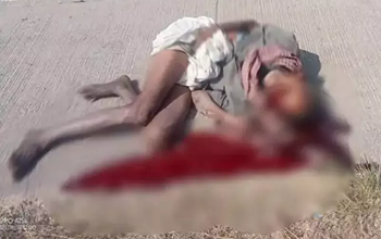 तेज रफ्तार बाइक की टक्कर से बुजुर्ग की मौत...