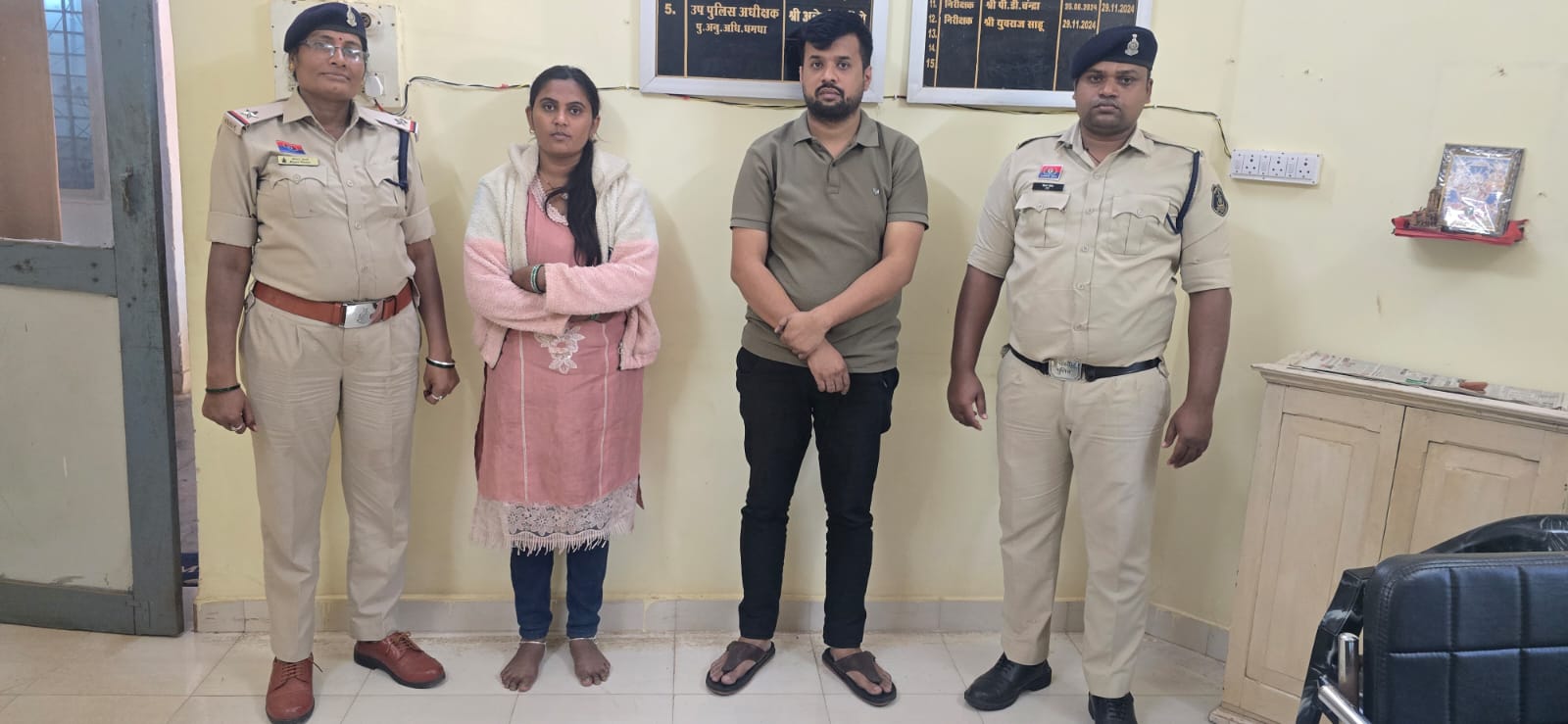 दूध डेयरी के नाम पर 46 लाख की धोखाधड़ी, एचडीएफसी बैंक कर्मचारी समेत दो आरोपी गिरफ्तार