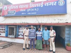 भिलाई पुलिस की बड़ी सफलता: पिकअप वाहन में सब्जी के आड़ में 2 क्विंटल गांजा पकड़ा…