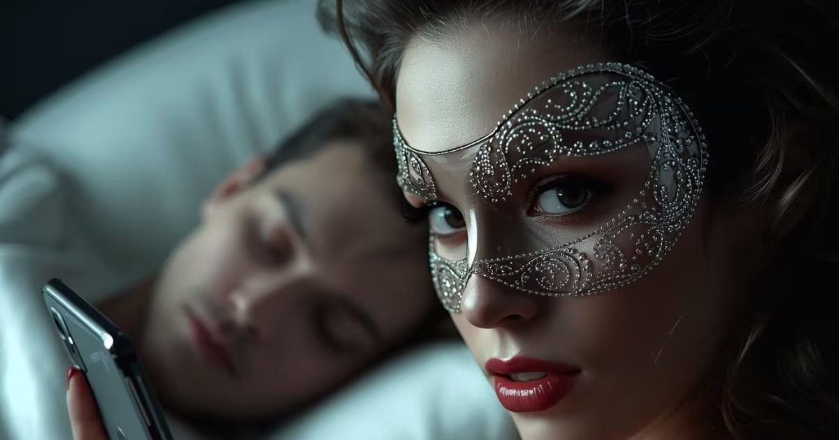 पति के सोने का इंतजार, फिर चेहरा छुपा कैमरे के सामने करती हैं गंदा काम!