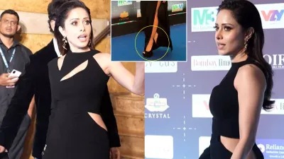 काली ड्रेस में बन-ठनकर निकली 'स्वीटी', लुक नहीं सैंडल देख चकराए लोग, पूछ रहे- इसमें..