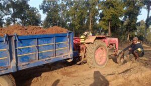 अवैध उत्खनन में संलिप्त 2 ट्रैक्टर जप्त…