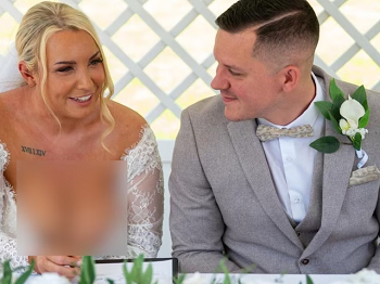 दुल्हन ने शादी में पहना आपत्तिजनक गाउन, शर्म से पानी-पानी हुए लोग, ढकनी पड़ी बच्चों की आंखें!...