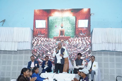 बाल श्रम कानून की विसंगतियों पर छात्रों की तार्किक बहस, युवा संसद में गूंजे सामाजिक मुद्दे...