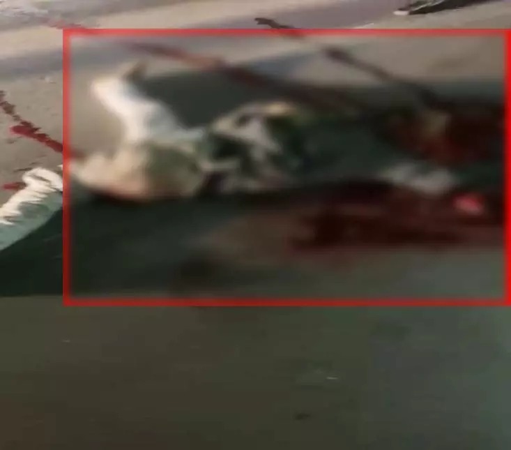 दुर्ग में दर्दनाक सड़क हादसा, अज्ञात व्यक्ति की मौके पर मौत...