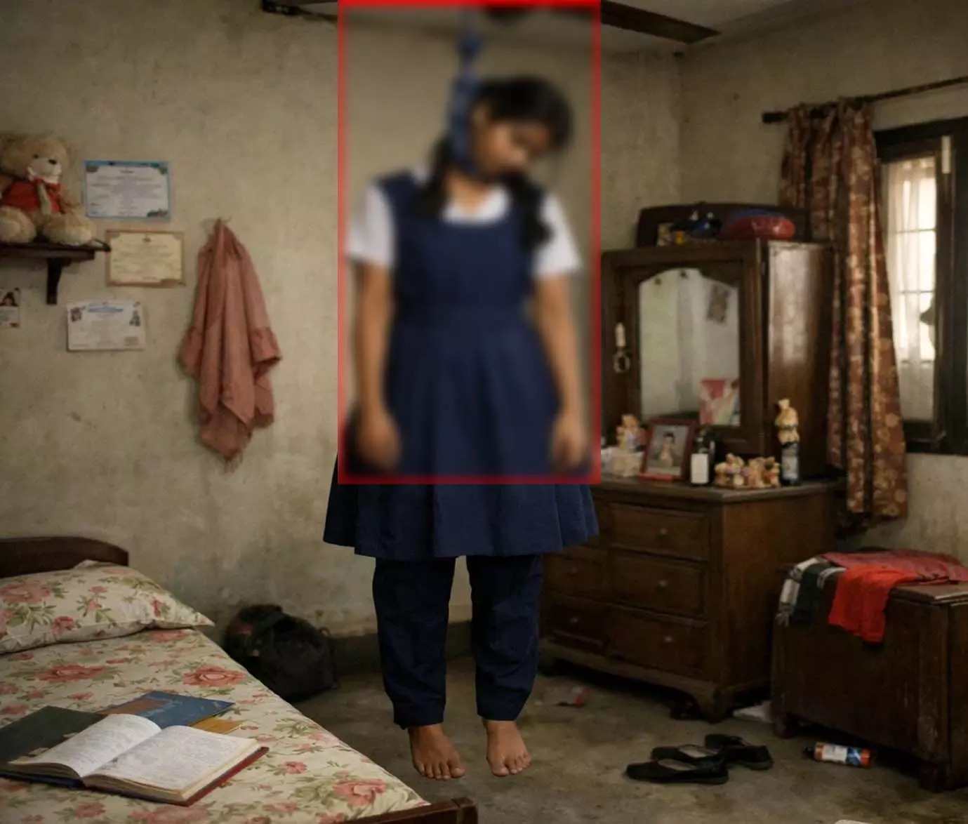 दुर्ग में दिल दहला देने वाली घटना: 16 वर्षीय छात्रा ने घर में की आत्महत्या, सुसाइड नोट में लिखा “SORRY मम्मी-पापा”