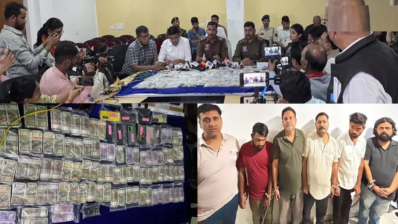 रायपुर में ऑनलाइन क्रिकेट सट्टा गिरोह का भंडाफोड़, IPL से पहले 6 आरोपी गिरफ्तार...