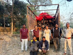 खैर लकड़ी की अंतर्राज्यीय तस्करी का भंडाफोड़…