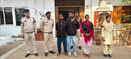 दुर्ग के खुर्सीपार में बड़ी कार्रवाई: 7 किलो गांजा के साथ 3 तस्कर गिरफ्तार