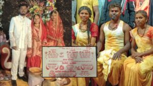 कोंडागांव में अनोखी शादी: एक दूल्हे ने दो दुल्हनों संग लिए फेरे, प्रेम कहानी बनी चर्चा का विषय…