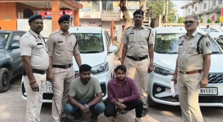 दुर्ग में ट्रैवल एजेंसी के नाम पर बड़ा फर्जीवाड़ा, 10 वाहन जब्त – दो आरोपी गिरफ्तार...