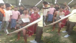 CG- चोरी के शक में युवक को दी ‘तालिबानी सजा’, मुंडन कर जूते-चप्पलों की माला पहनाकर गांव में घुमाया…