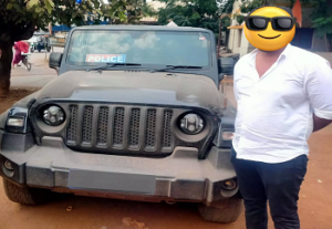 CG- ‘फर्जी पुलिस’ बनकर खतरनाक स्टंट! थार सीज, ड्राइवर पर सख्त कार्रवाई…