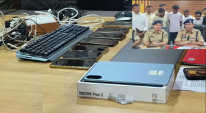 राजनांदगांव में हाईटेक सट्टा रैकेट का भंडाफोड़, 5 आरोपी गिरफ्तार…