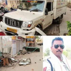 CG- तेज रफ्तार पिकअप ने ड्यूटी पर तैनात पुलिस जवानों को रौंदा, प्रधान आरक्षक की मौत, नगर सैनिक गंभीर…