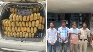 CG- 300 किलो गांजा, 1.50 करोड़ की कीमत और लग्जरी कारें… पुलिस ने ऐसे पकड़ा अंतरराज्यीय तस्करी गिरोह…