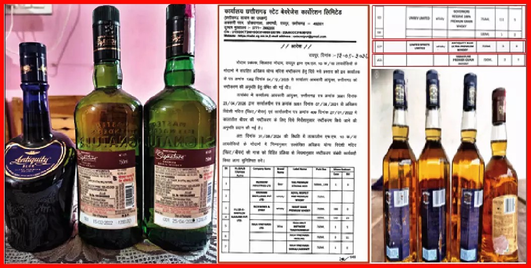 भ्रष्ट अधिकारी के नेतृत्व में छत्तीसगढ़ की आबकारी विभाग जहर परोसने जा रही...