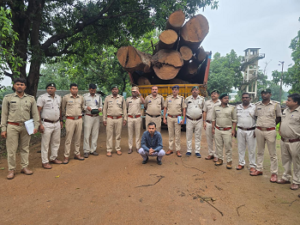 CG- वन मंडल की बड़ी कार्रवाई: 20 घनमीटर अवैध साल लकड़ी बरामद, मुख्य आरोपी गिरफ्तार…