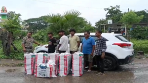 CG- फर्जी नंबर प्लेट वाली कार में ₹1.11 करोड़ का गांजा पकड़ाया, 223 किलो ड्रग्स के साथ 3 तस्करों को पुलिस ने दबोचा…