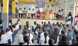 बालिका सुरक्षा और POCSO एक्ट पर छात्राओं को किया जागरूक, भोजन की बर्बादी रोकने का भी दिया संदेश