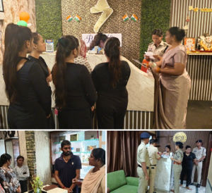 CG- 30 स्पा सेंटरों पर एक साथ पुलिस का धावा, 15 टीमों ने मारा छापा; 2 जगह मिलीं आपत्तिजनक वस्तुएं…