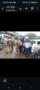 दुर्ग कलेक्टर , एस एस पी एवं दुर्ग एस डी एम ने गणेश विसर्जन स्थल का किया निरीक्षण