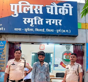 CG- खड़ी गाड़ी से कॉपर केबल की चोरी, स्मृतिनगर पुलिस ने आरोपी को किया गिरफ्तार…