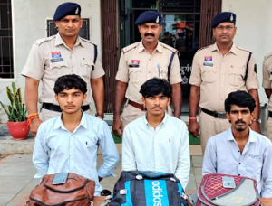 CG- दुर्ग में 15.737 किलो गांजा जब्त, राजस्थान के 3 युवक गिरफ्तार…